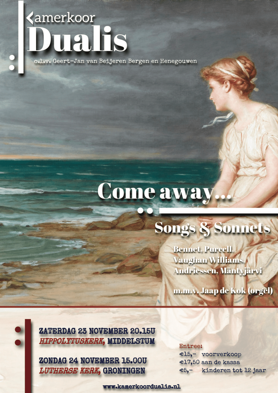 Come away… Songs and Sonnets